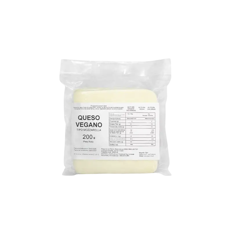 Queso Vegano Laminado 200g - Mama´s Mozza