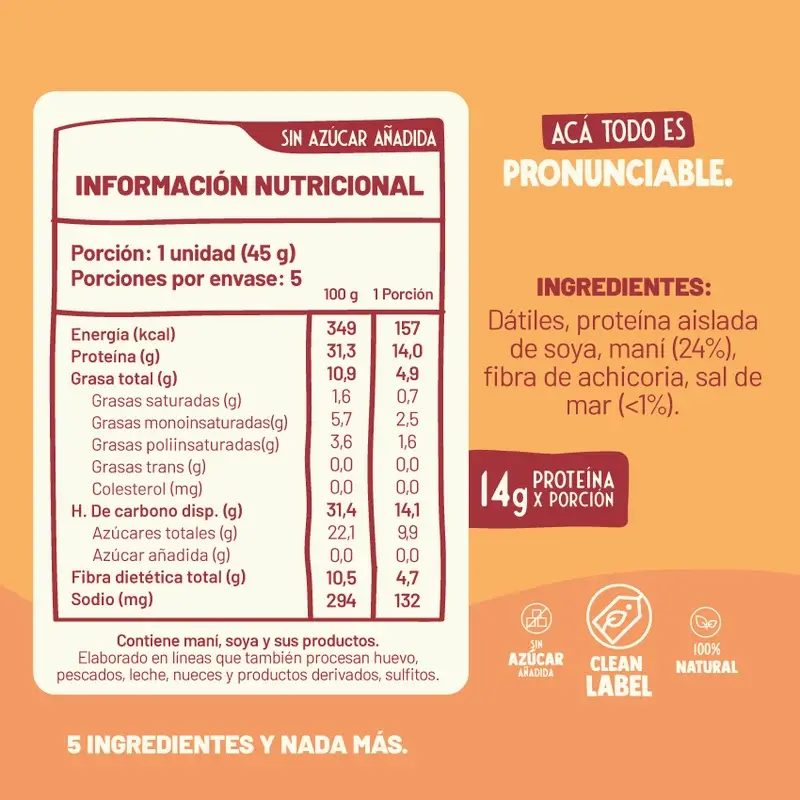 Protein Bar SALTED PEANUT - Underfive
