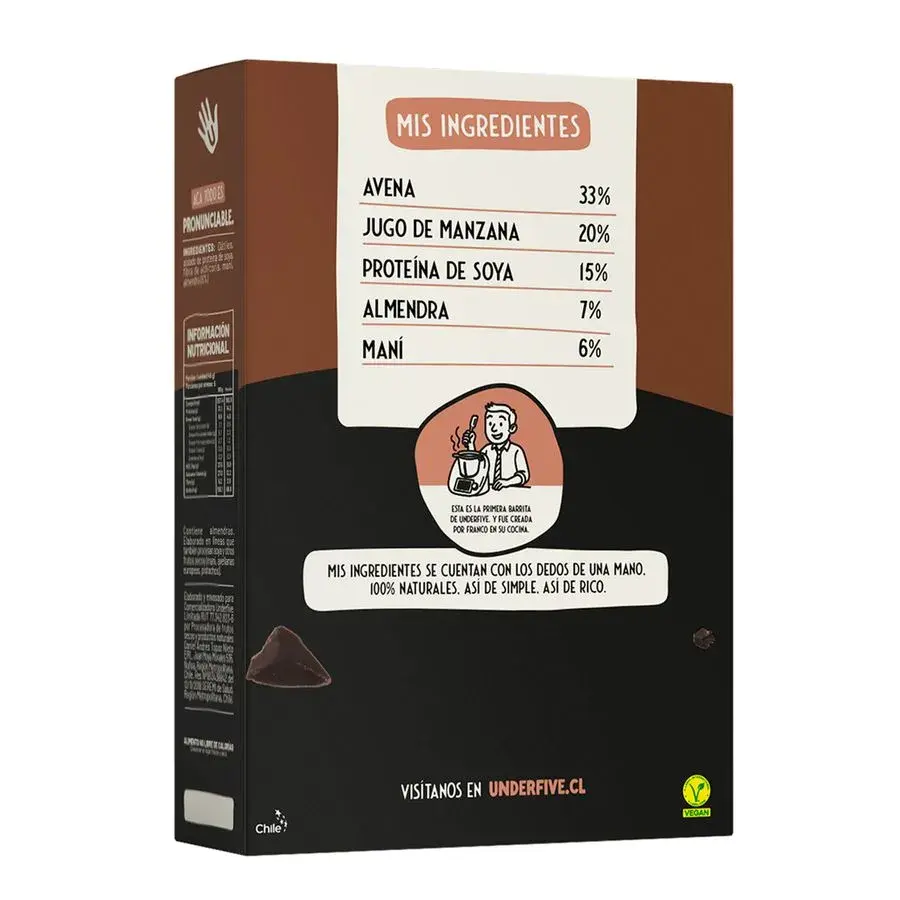 Granola Proteica Choco Mani 300g- Underfive