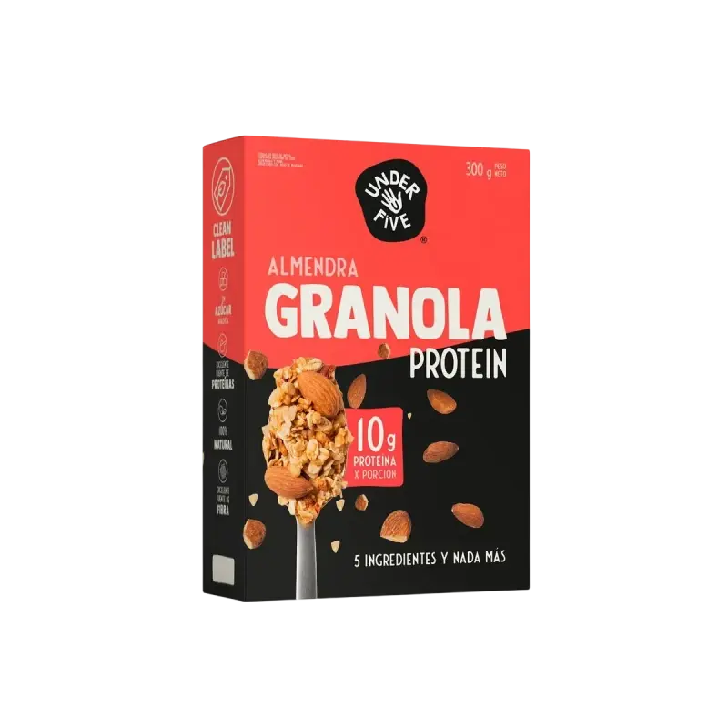 Granola Proteica Almendra Crunch 300g - Underfive