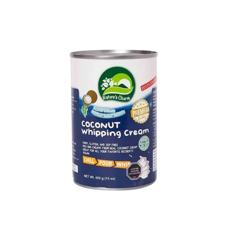Crema para Batir de Coco 400g - Nature´s Charm