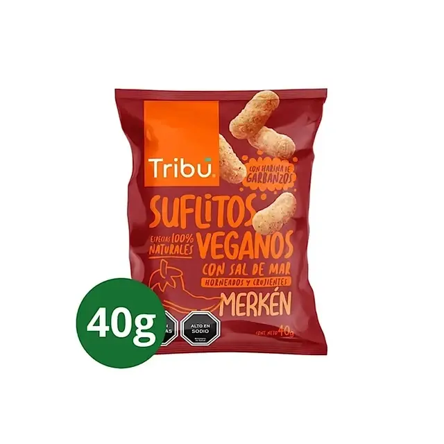 Suflitos de Garbanzo merken 40g - Tribu