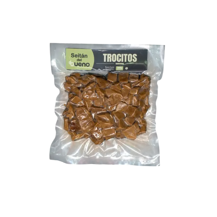 Seitán Trocitos 500g - Seitán Del Bueno