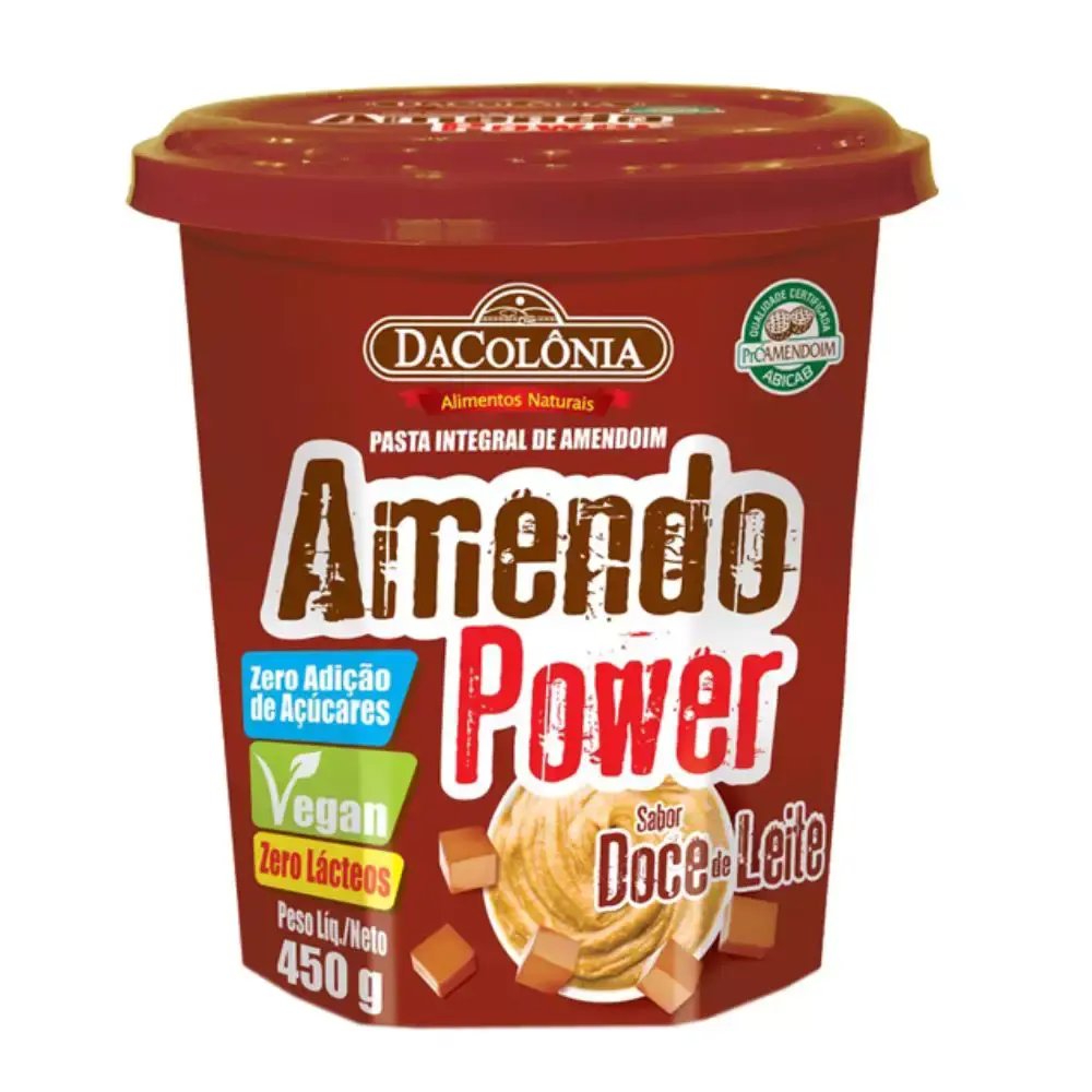 Crema de maní sabor dulce de leche 450g - DaColonia