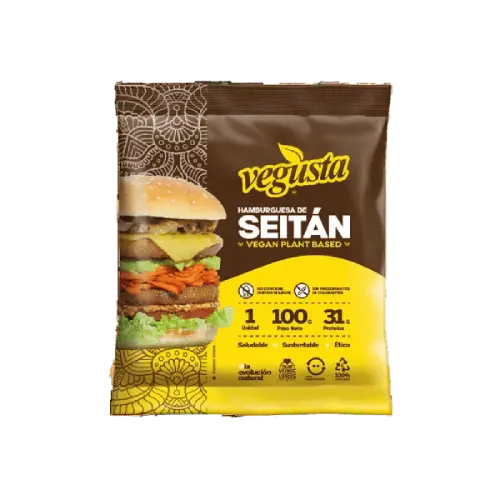 Hamburguesa de Seitan 100g- Vegusta