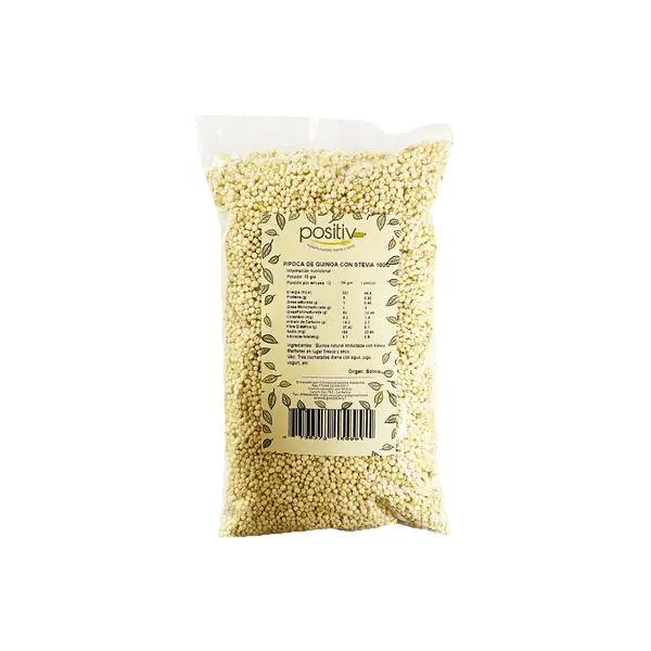Pipoca de Quinoa con Stevia 100g – Positiv