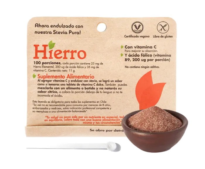 Hierro en Polvo – Dulzura Natural