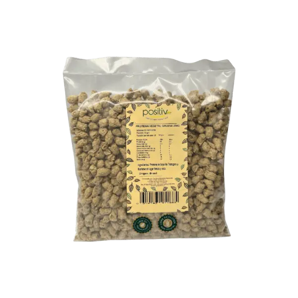 Proteína Vegetal de Soya Gruesa 250g – Positiv