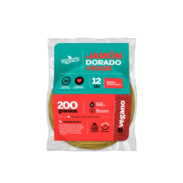 Jamón Dorado 200g – Vegusta