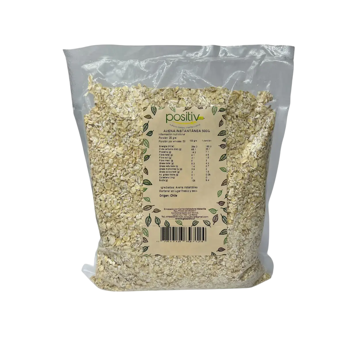 Avena Instantánea 500g – Positiv
