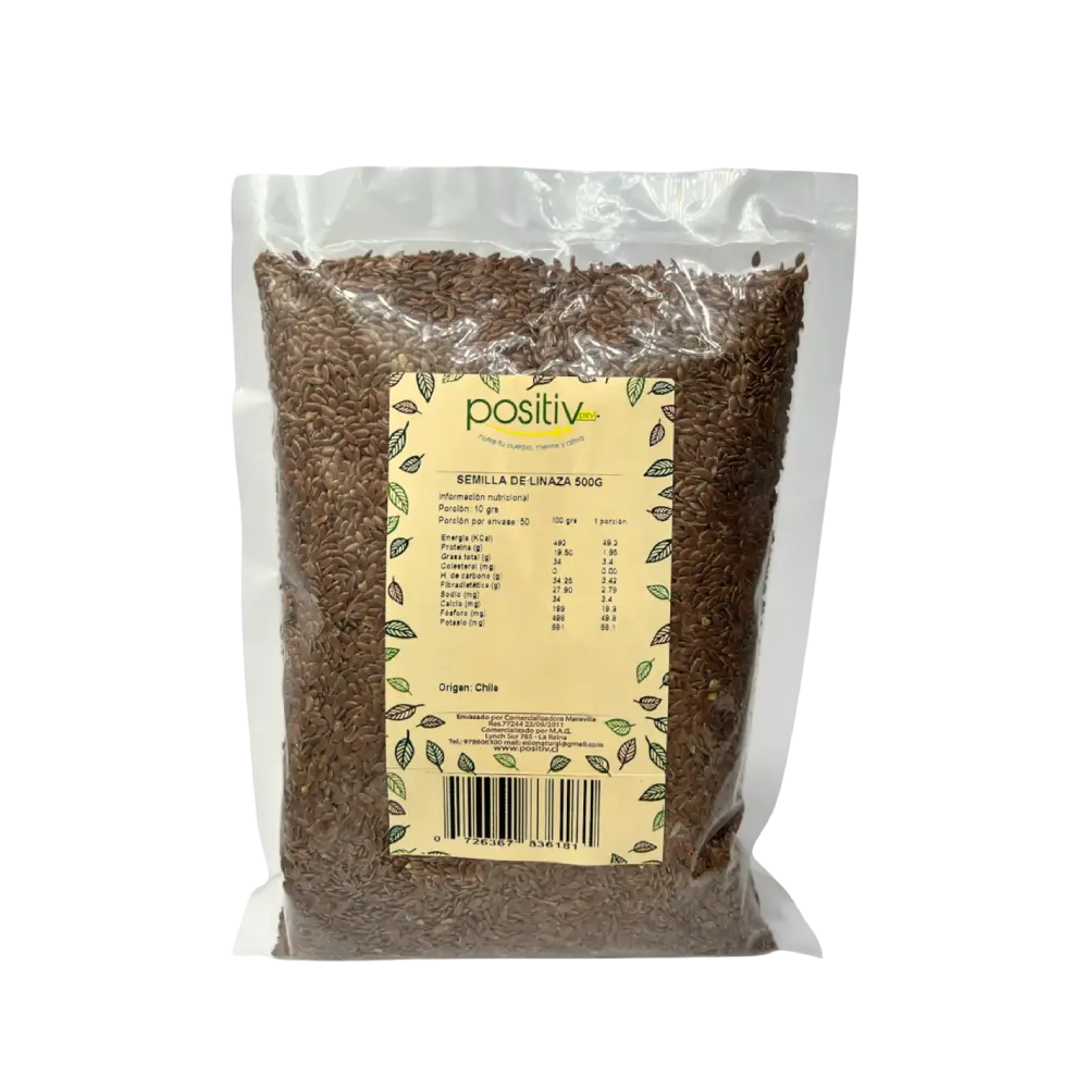 Semilla de Linaza 500g – Positiv