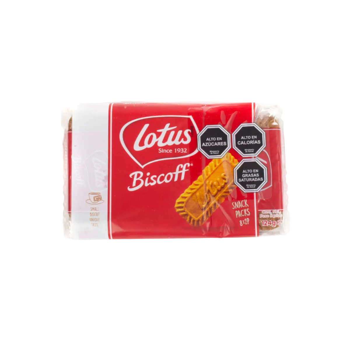 Galletas Biscoff Lotus Caramelo 124 g- Lotus