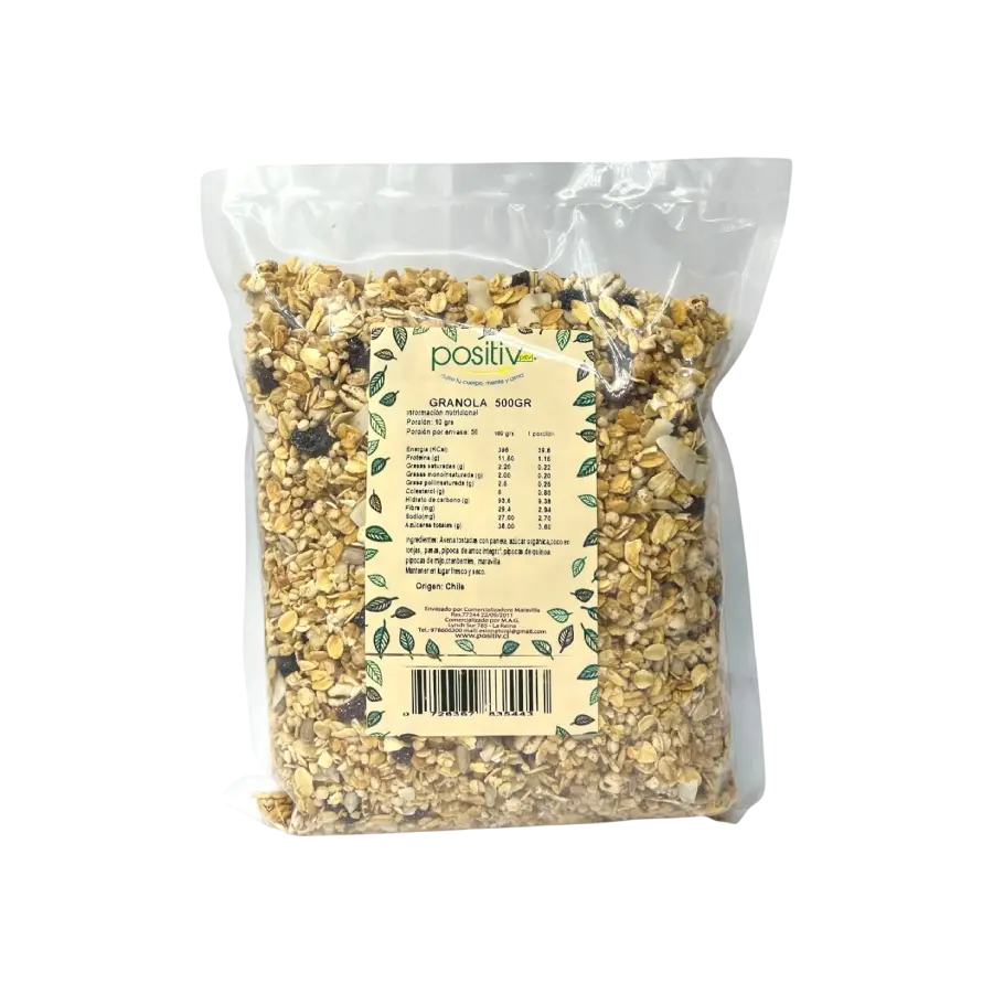 Granola Crocante 500g – Positiv
