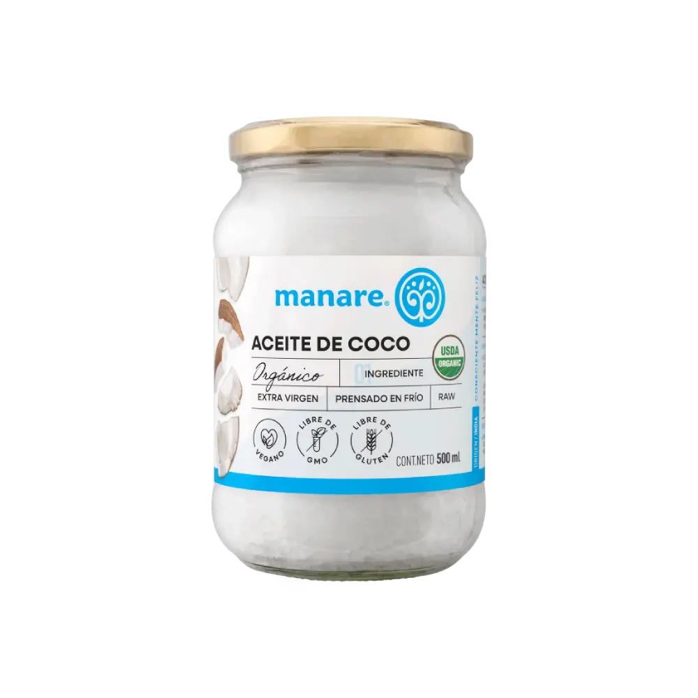 Aceite de coco orgánico – Manare 500mL