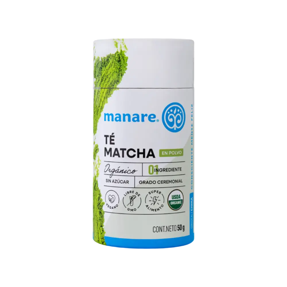Té Matcha Orgánico en polvo 50g – Manare