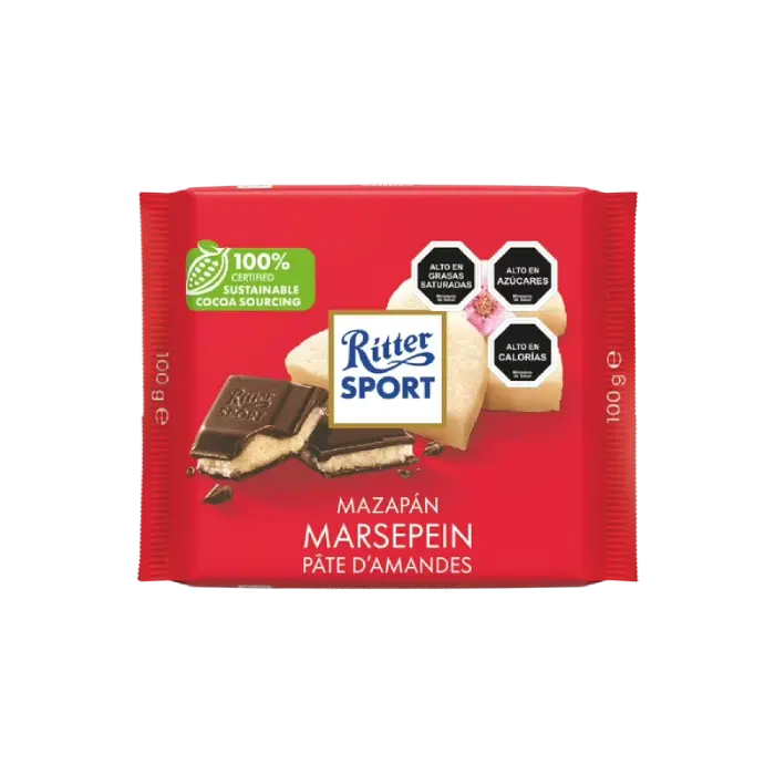 Chocolate con Mazapan 100g – Ritter