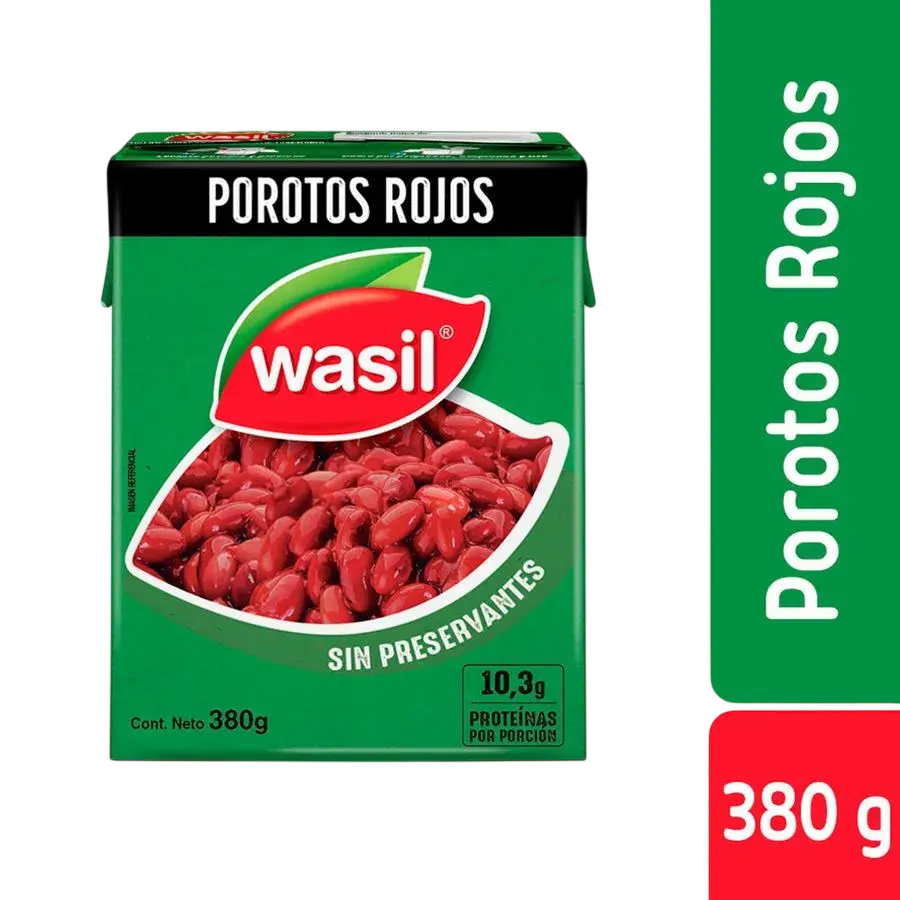 Porotos Rojos 380g – Wasil