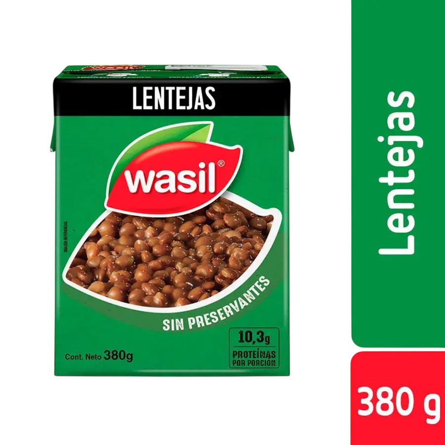 Lentejas 380g – Wasil