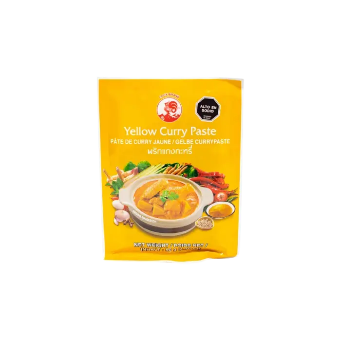 Pasta de Curry Amarillo 50g – Cock Brand