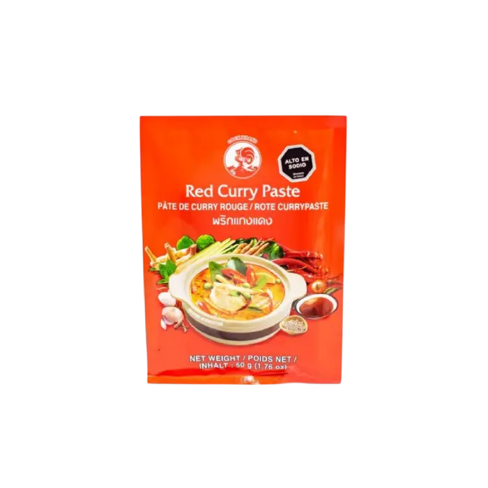 Pasta de Curry Rojo 50g – Cock Brand