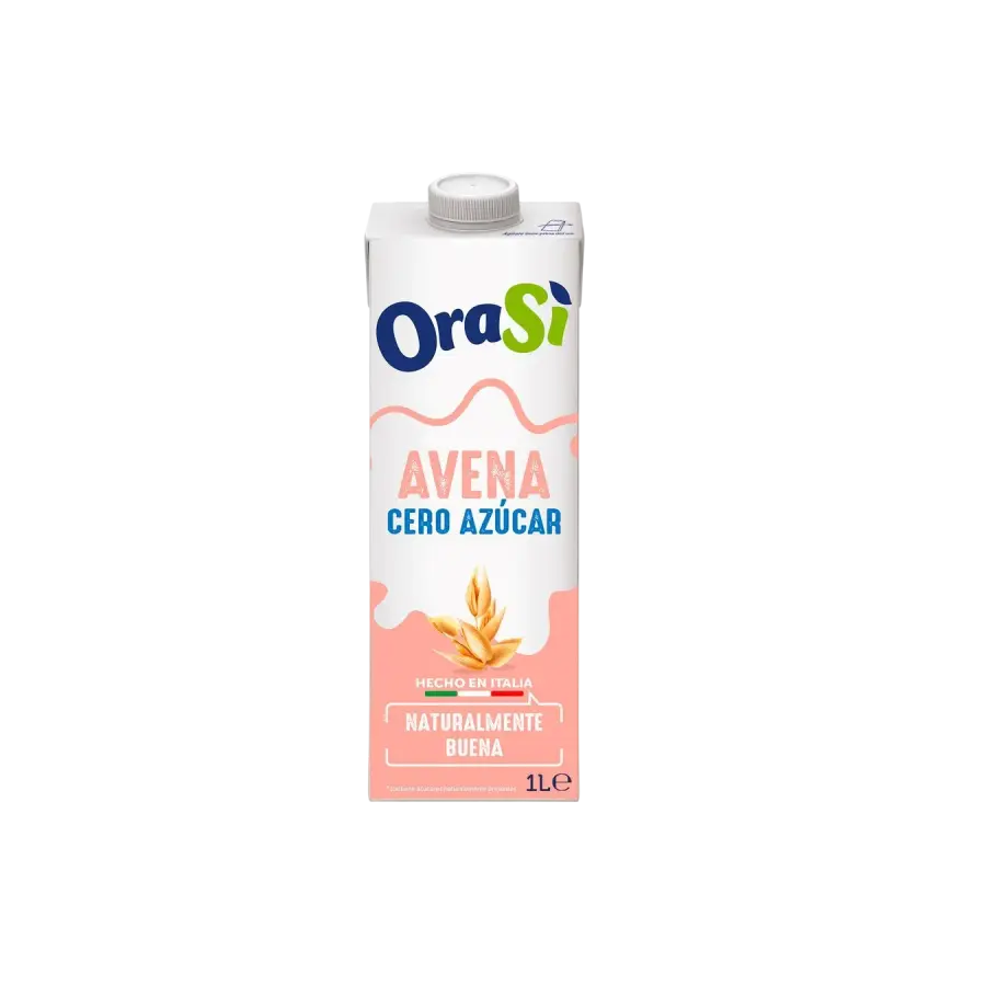 Bebida Vegetal Avena Cero Azúcar 1L- Orasi
