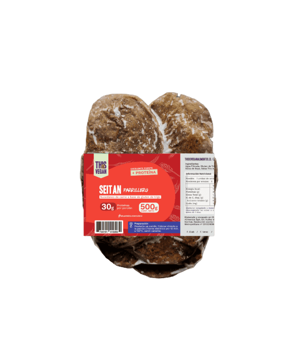 Seitán Parrillero 500g – This is Vegan