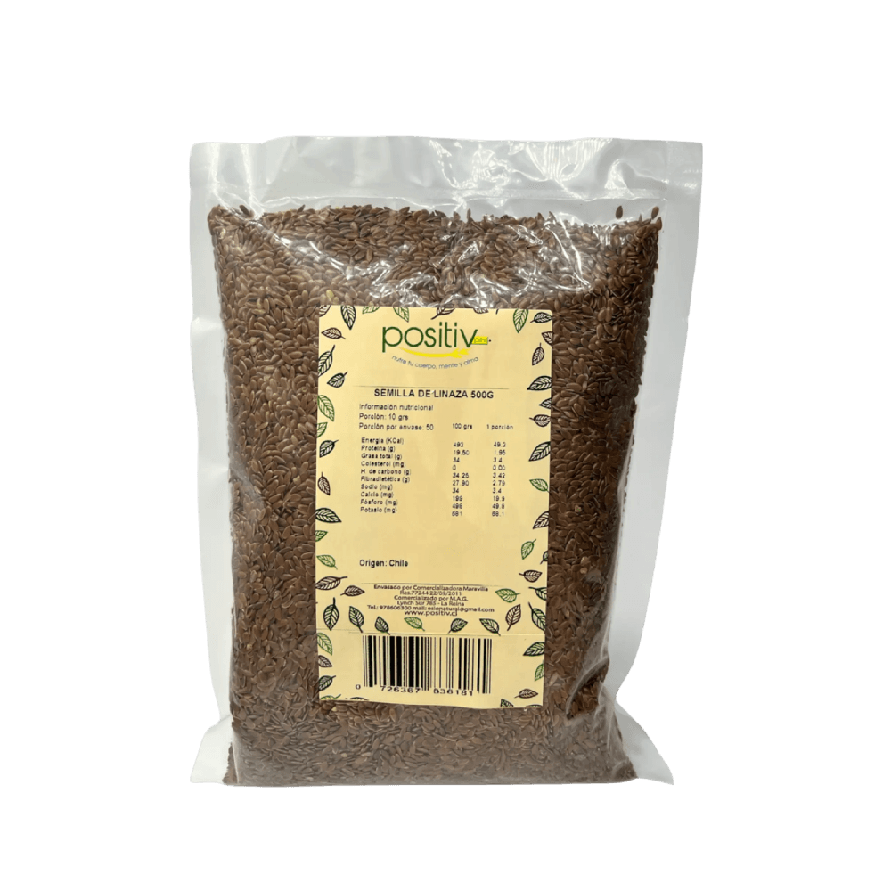 Semilla de Linaza 500g – Positiv