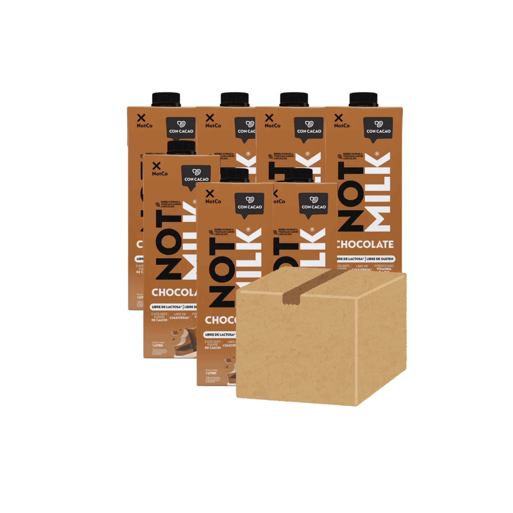 Caja 12 Unidades Not Milk Chocolate con Cacao 1L – Not Co