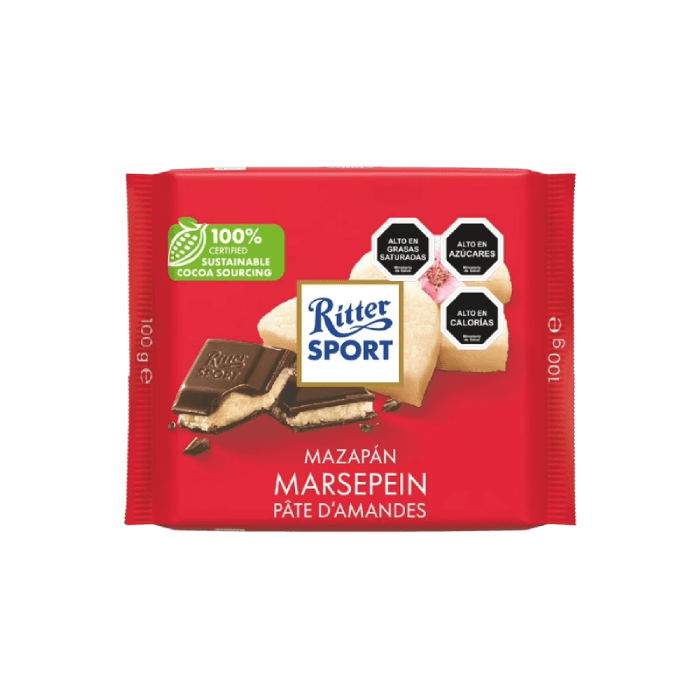Chocolate con Mazapan 100g – Ritter