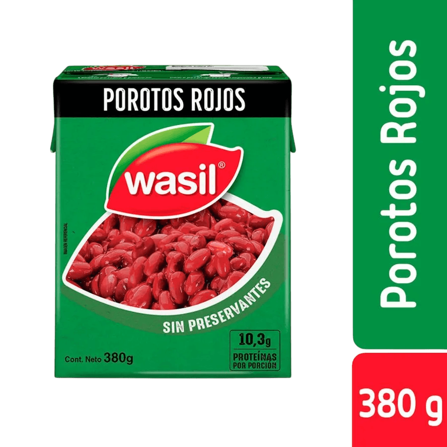 Porotos Rojos 380g – Wasil