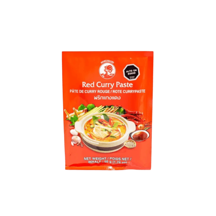Pasta de Curry Rojo 50g – Cock Brand