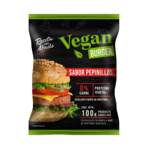 Vegan Burger Sabor Pepinillos 100g - Receta del Abuelo