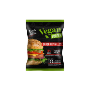 Vegan Burger Sabor Pepinillos 100g - Receta del Abuelo