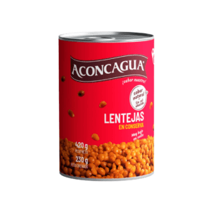 Lentejas en conserva 420g - Aconcagua