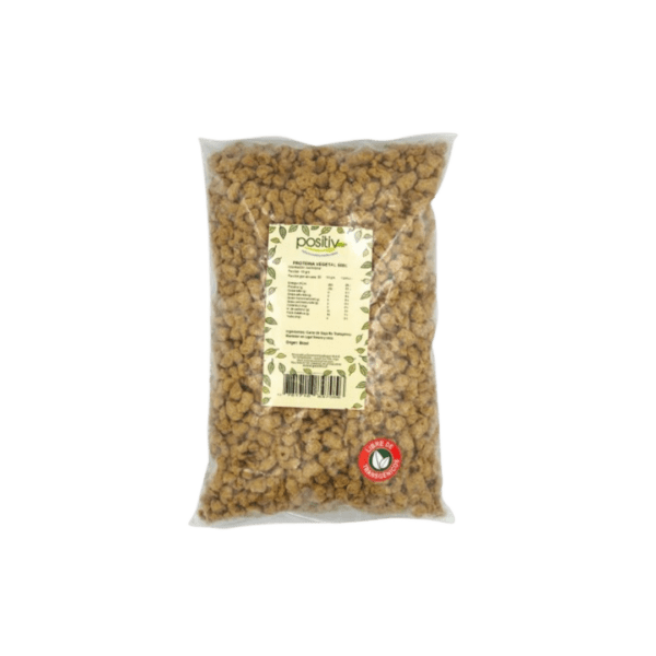 Proteína Vegetal de Soya Gruesa 500g - Positiv