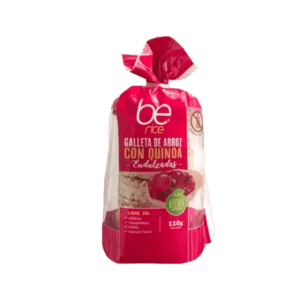Galleta de Arroz con Quinoa (endulzadas con stevia) 110g - Be Rice
