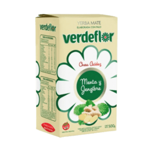 Yerba Mate Menta Jengibre 500g- Verde Flor