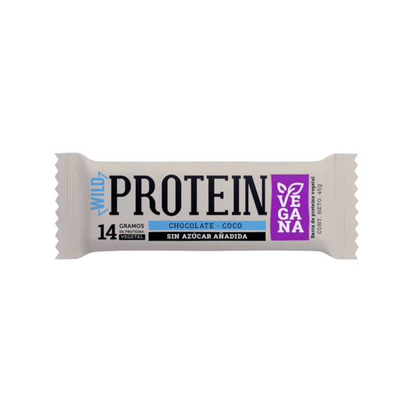 Barra de Proteína sabor Chocolate Coco 45g - Wild Protein