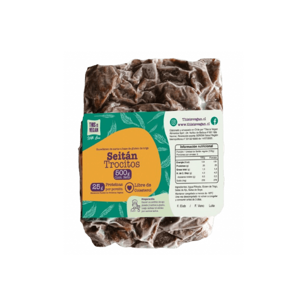 Seitán en Trocitos 500g - This is Vegan