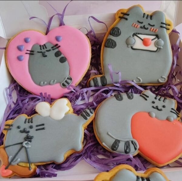 Galletas Pusheen - Almendra Pastelera