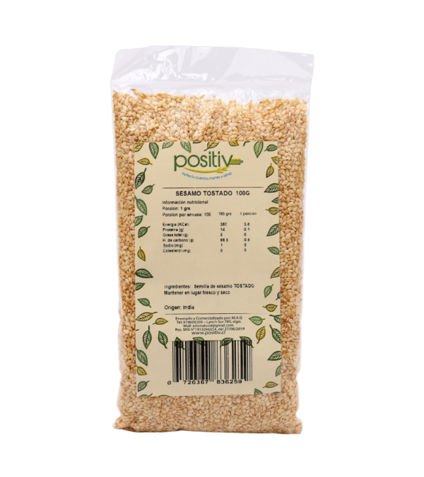 Sésamo Tostado 100g - Positiv