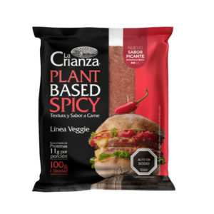 Hamburguesa Plant Based Spicy 100g - La Crianza