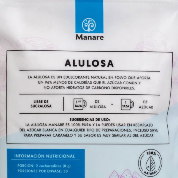 Alulosa 400g - Manare - Imagen 3