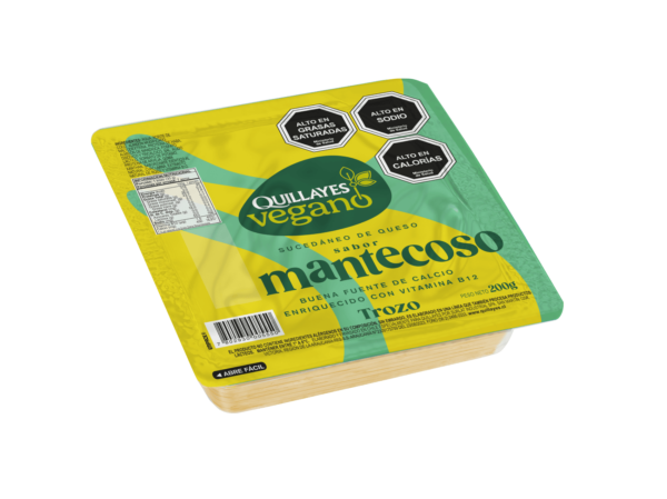 Queso Vegano Mantecoso en trozo 200g - Quillayes