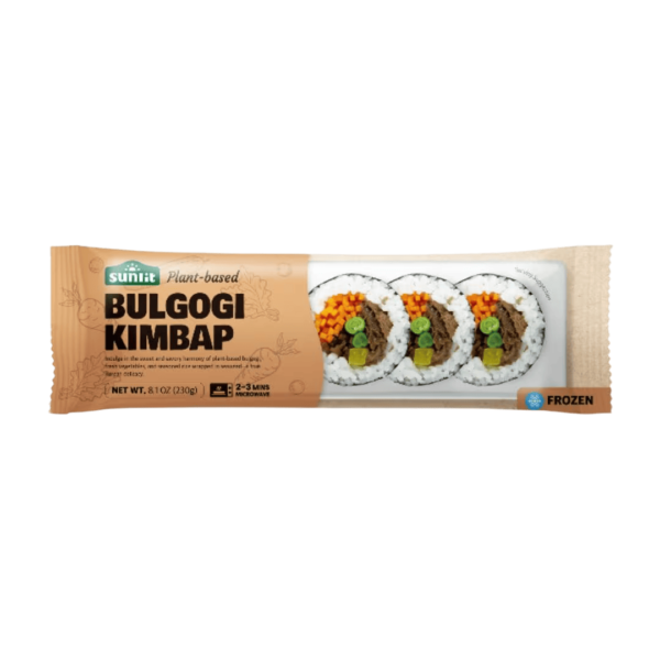 Kimbap Bulgogi Plant Based 230g - Sunlit