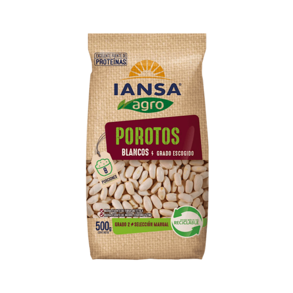 Porotos Blancos 500g - Iansa