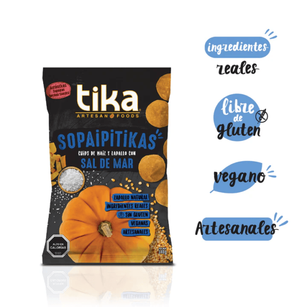Sopaipitikas Sal de Mar 140g - Tika