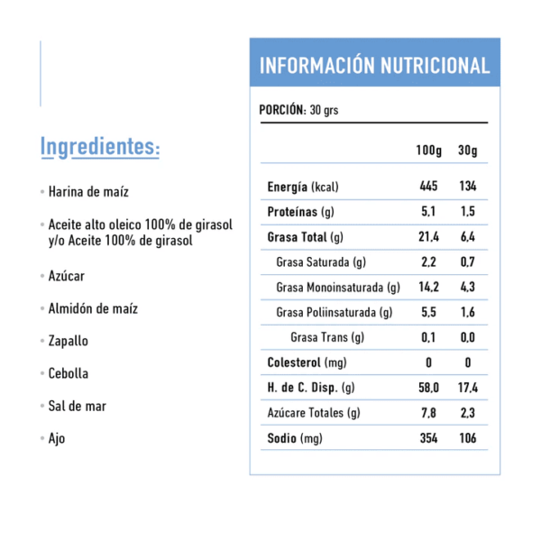 Sopaipitikas Sal de Mar 140g - Tika - Imagen 2