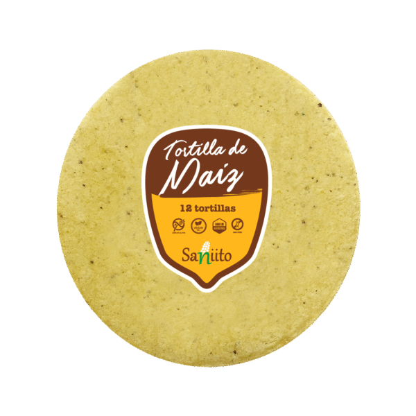 Tortilla de Maíz 12cm (S) - Saniito