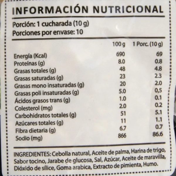 Cebolla Apanada sabor Tocino 100g -  Specia - Imagen 2